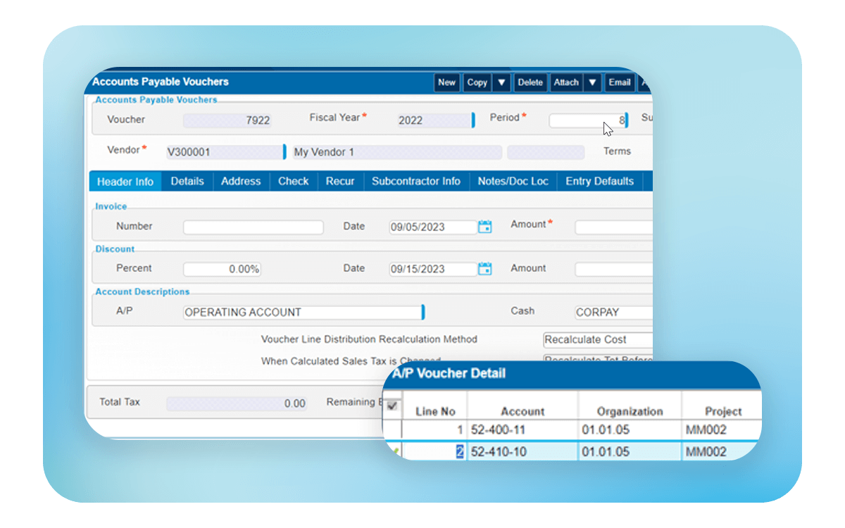 Costpoint Payments
